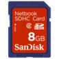 SanDisk SecureDigital High Capacity Card 8GB für Netbook im Angebot