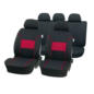 Sitzbezug Komplettset Universal Hamburg rot im Angebot