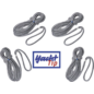 Bootszubehör - Seilflechter Taifun-Festmacherset 12mm sw im Angebot