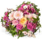 Blumenstrauß Von ganzem Herzen im Angebot