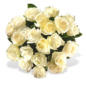 Blumenstrauß Weiße Rosen im Angebot