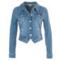 Blazer, denim im Jeans-Look mit Nieten im Angebot