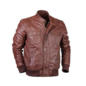 Herren-Lederjacke im Angebot