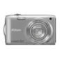 Kompaktkamera - Nikon Coolpix S3300 - Silber im Angebot