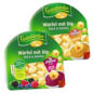 Grünländer Würfel mit Dip im Angebot