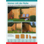 Holz im Garten