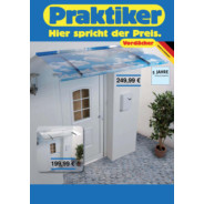 Praktiker Prospekt: "Dusar Vordächer"